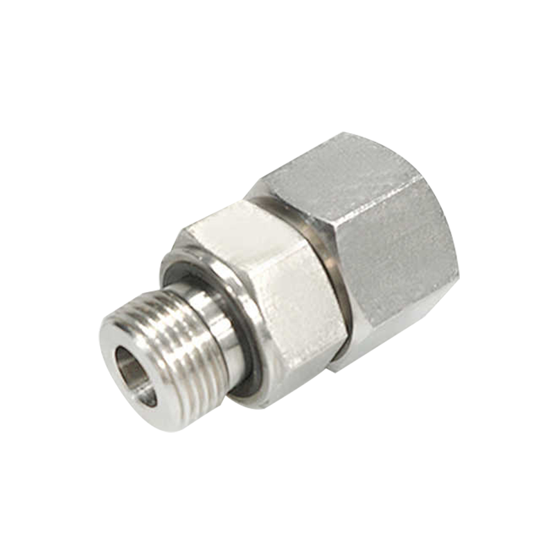 Hydraulický otočný konektor z nerezové oceli s O-kroužkem