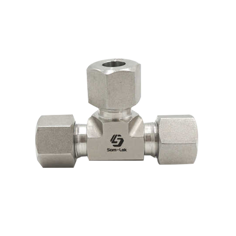 Hydraulická spojka T z nerezové oceli